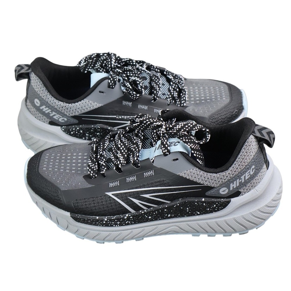 Hi-Tec Shoes Womens Size 6 Gray Running Sneakers Cushioned Trail 1930427